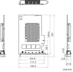 MV-GE1104 dimensions (mm)