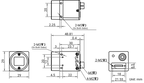 MV-CH123-10UM dimensions (mm)