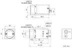 MV-CH050-90Y1M-NN dimensions (mm)