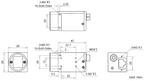 MV-CS120-10GM V5 dimensions (mm)
