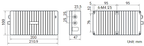 MV-DB500S-V dimensions (mm)