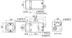 MV-CS032-60GM dimensions (mm)