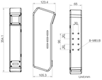 MV-DL2125-04H-R dimensions (mm)