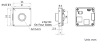 MV-CB120-10UM-S V4 dimensions (mm)