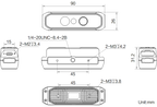 MV-DT01SDU dimensions (mm)