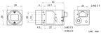 MV-CA013-A0GM dimensions (mm)