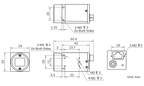 MV-CS050-60GM V5 dimensions (mm)