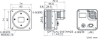 MV-CH120-15TM-M58S-NF dimensions (mm)