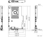 MV-GY1002 dimensions (mm)