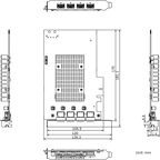MV-GU2104 dimensions (mm)