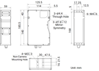 MV-DP2240-01P V2.0 dimensions (mm)