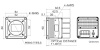 MV-CH250-20XC-M58S-NN dimensions (mm)
