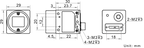 MV-CA013-A0UM dimensions (mm)