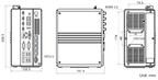 MV-VC3101X-128G60 dimensions (mm)
