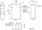 MV-DP2470-01P V2.0 dimensions (mm)