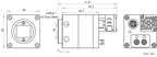 MV-CH250-90Y2M-C-NF dimensions (mm)