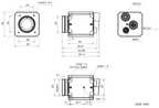 MV-CT2MG0004/G/NN/NN dimensions (mm)