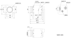 MV-CT2MU0032/G/NN/NN dimensions (mm)