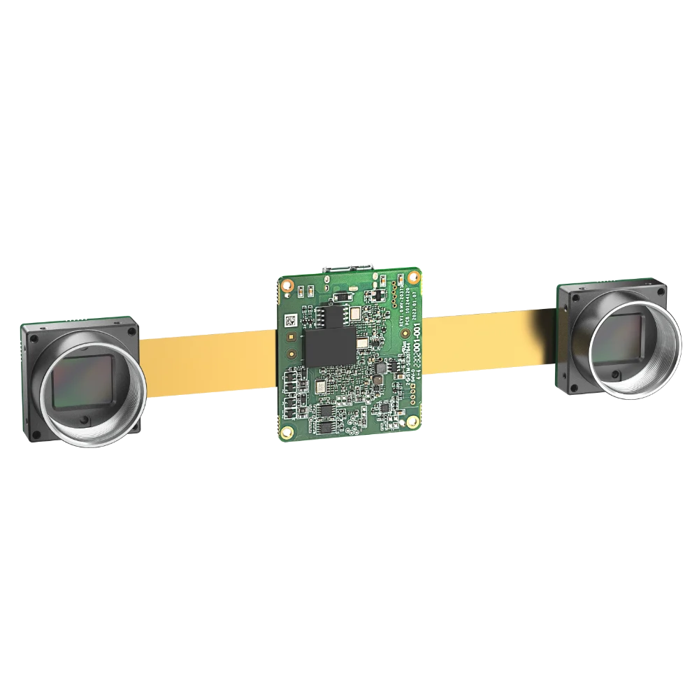 Hikrobot MV-CB013-A0UMM-C 1.3 MP USB 3.0 board-level camera, Binocular (stereo), Mono, Type-C port
