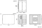 MV-VC5324-256G70-NN dimensions (mm)
