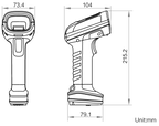 KM-DMH7B/10SR/07RN/LS dimensions (mm)