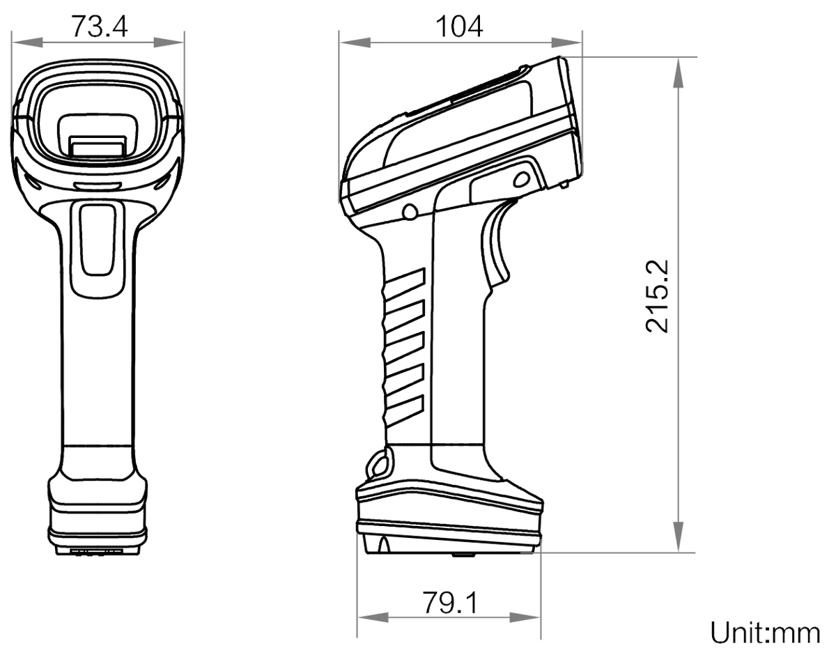 MV-IDH7000B/10ER/12RN/LS dimensions (mm)