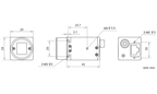 MV-CU120-10GM V2 dimensions (mm)