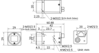 MV-CH120-10GM dimensions (mm)