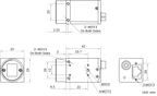 MV-CS016-11GM dimensions (mm)