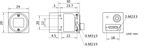 MV-CA050-12UM dimensions (mm)
