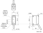 MV-PE5801-P dimensions (mm)