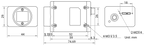 MV-CH100-60UM dimensions (mm)