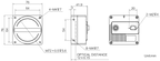MV-CL084-B1NM dimensions (mm)