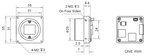 MV-CB120-10UM-C V4 dimensions (mm)