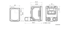 MV-SC3050XC-08M-ATN-H dimensions (mm)