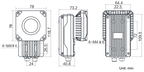 MV-IDE012X-12MW dimensions (mm)
