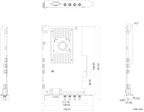 MV-GY1004 dimensions (mm)