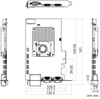MV-GC1002-V2 dimensions (mm)