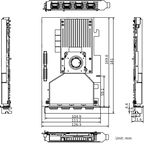 MV-GS1004 dimensions (mm)