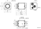 MV-CT2MG0200/R/NN/NN dimensions (mm)
