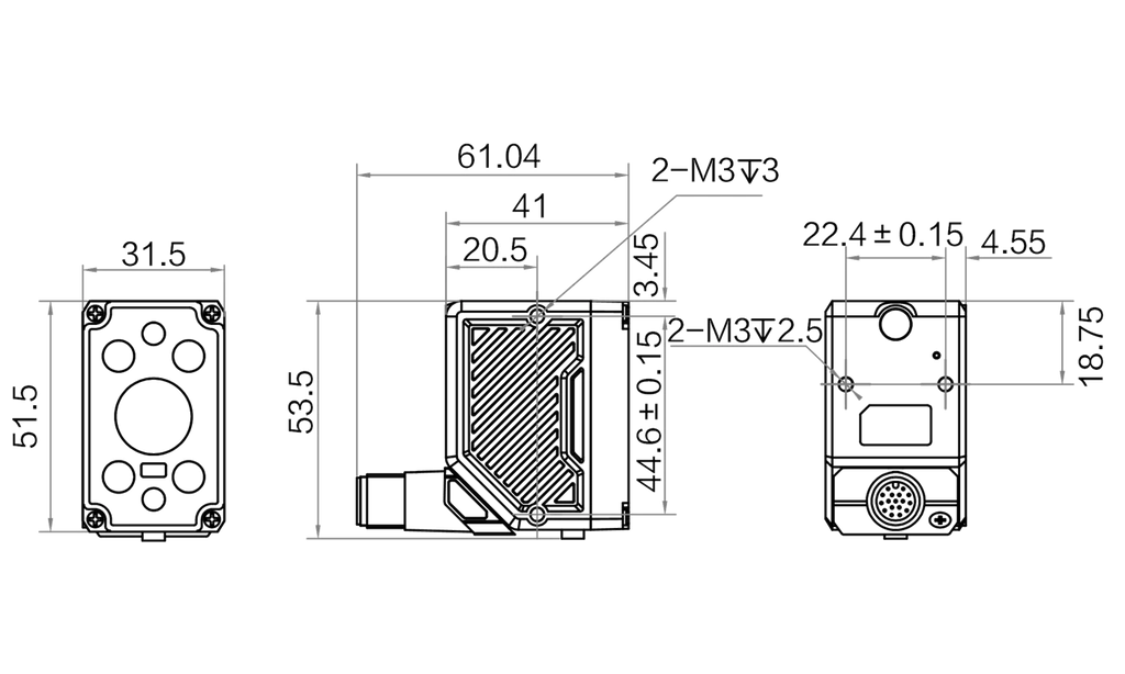 MV-ID2023XM-05M-RBN dimensions (mm)