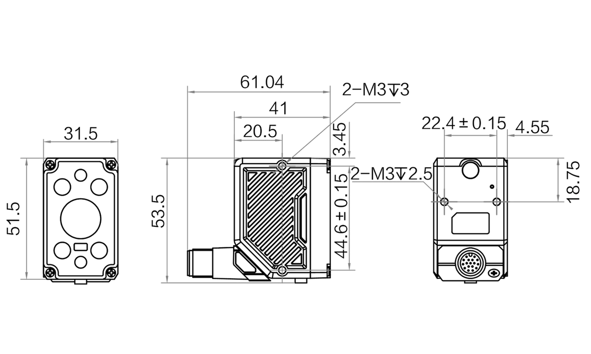 MV-ID2023XM-05M-RBN dimensions (mm)
