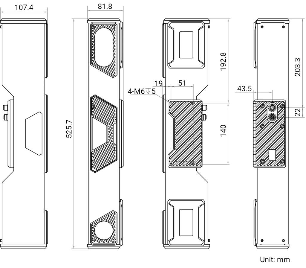 MV-RS-Ultra-L dimensions (mm)