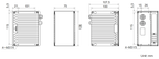 MV-DPS250P-03W dimensions (mm)