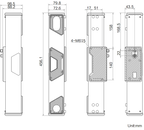 MV-3DWXQ1-SX6-6 dimensions (mm)