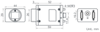 MV-CH120-11CM dimensions (mm)