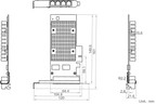 MV-GE2004 dimensions (mm)