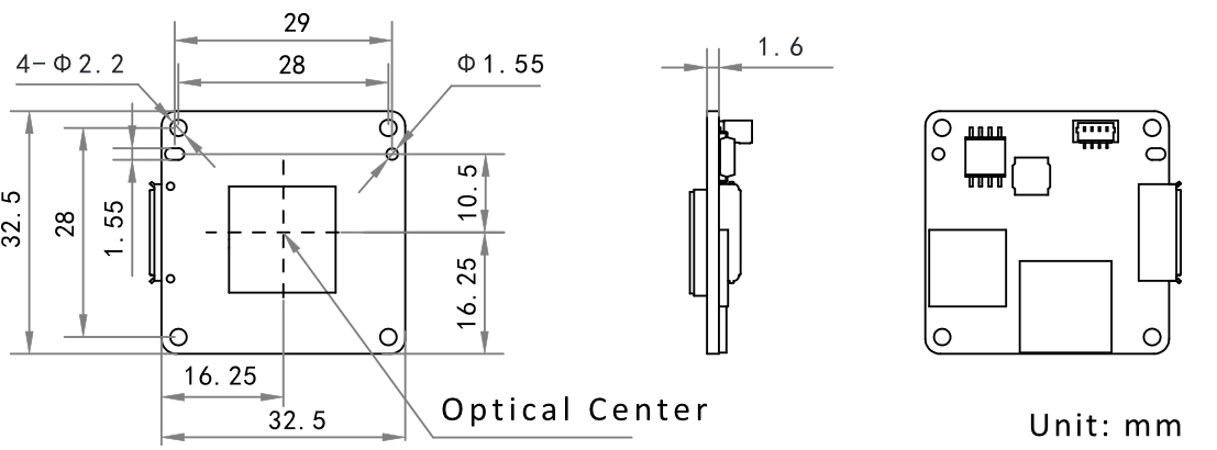 MV-CB013-A0UM-S dimensions (mm)