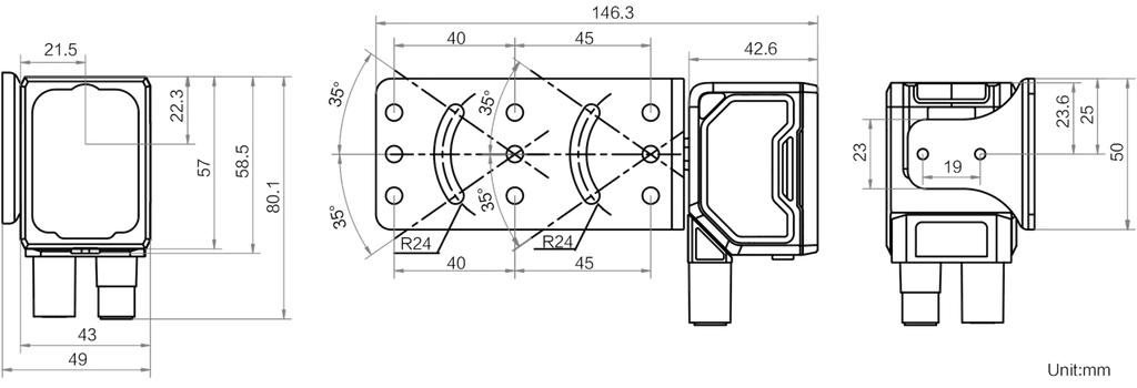MV-SC3013XC-12M-ATN-H dimensions (mm)