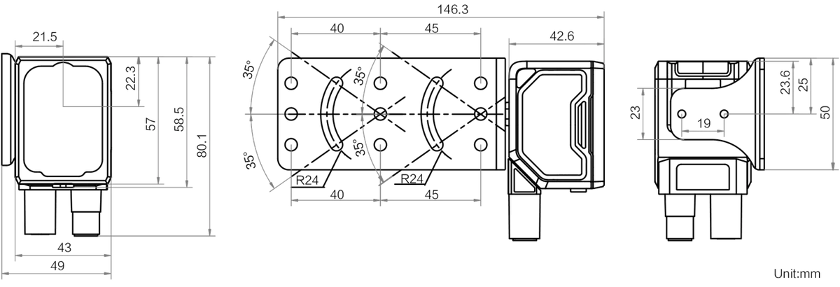 MV-SCC009XM-16M-WBN dimensions (mm)